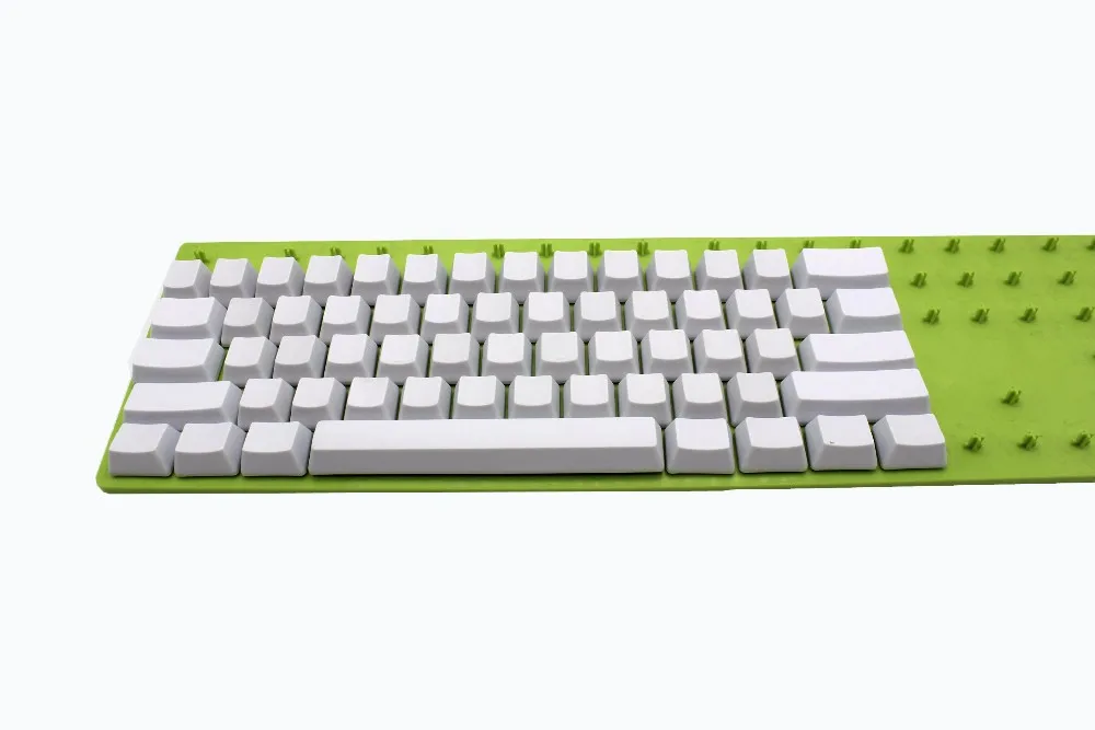 Axis Body : Add 4 ISO, Color : Beige Keyboard keycaps Blank 117 121 Keys Profile Thick PBT Keycap ANSI ISO Layout for MX Switches Mechanical Gaming Keyboard